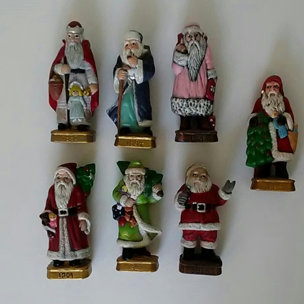 Santa Through the Years Figurines Collections